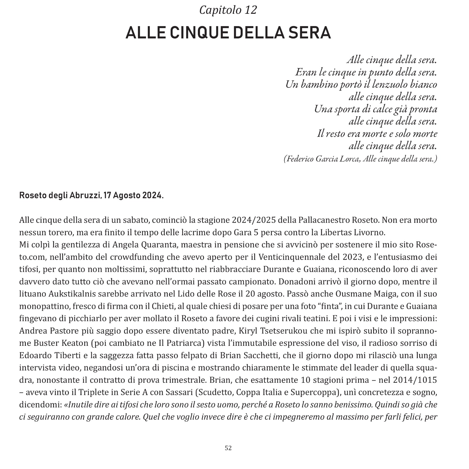 Estratto 1 dal libro Foto tratte dal libro OTESOR